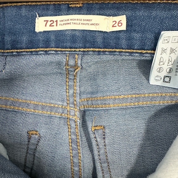 Levi’s ORANGE TAB 721 🦄 - Picture 6 of 8